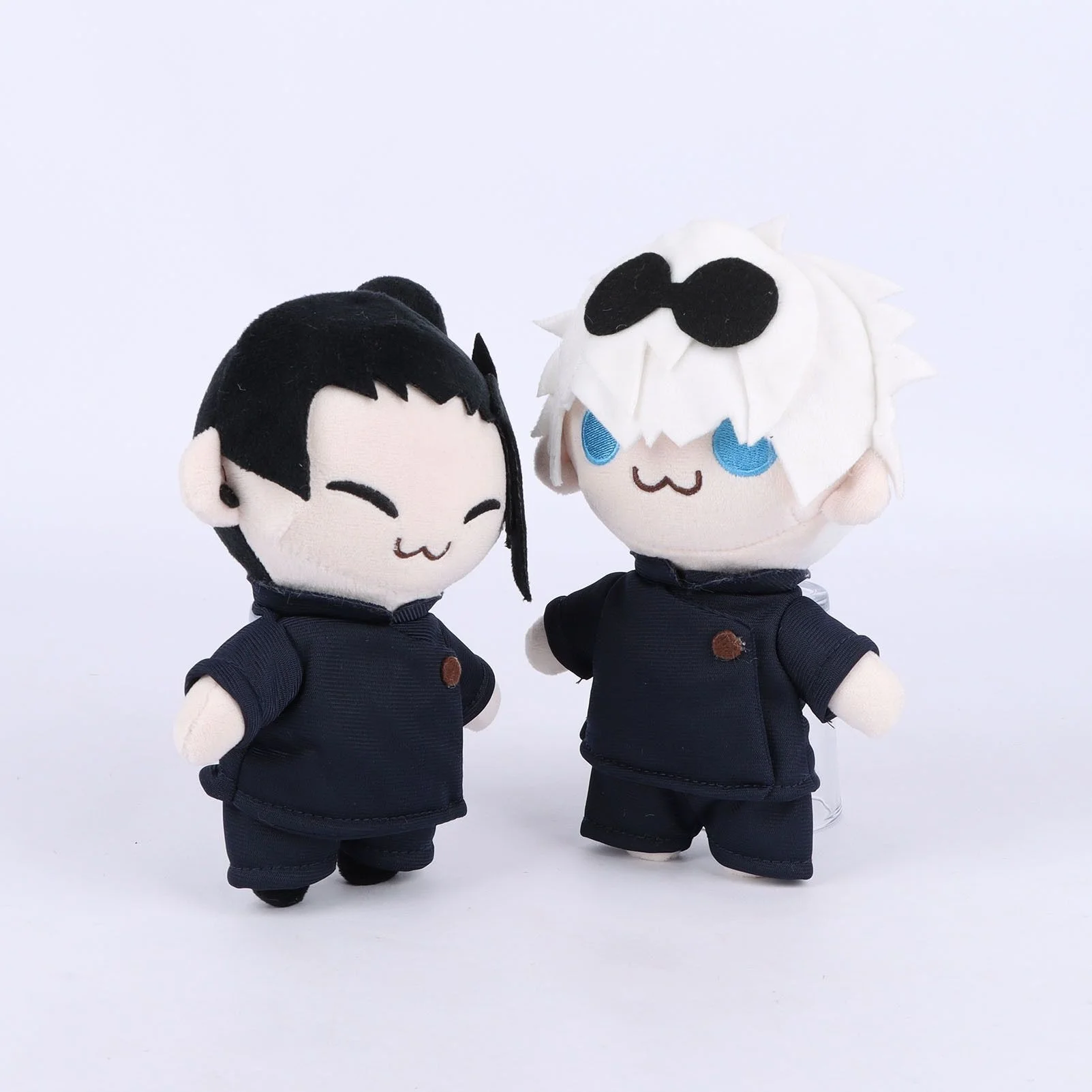 Jujutsu Kaisen Satoru Gojo Geto Suguru juguetes de peluche para fanáticos, muñecas de algodón esponjosas, recuerdo Kawaii, Halloween, regalo de Navidad