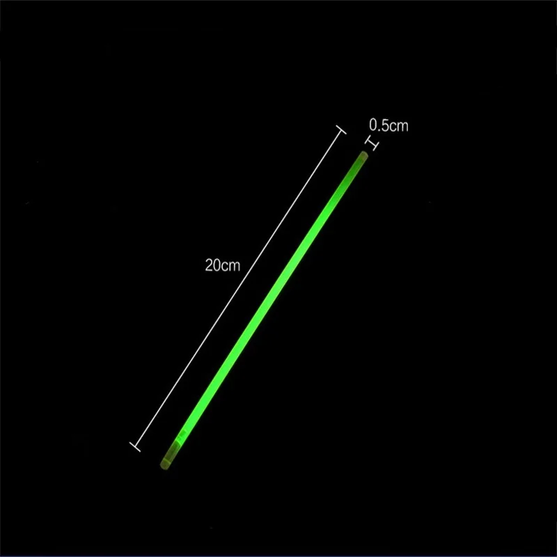30/50 шт., светящиеся разноцветные палочки для украшения браслетов