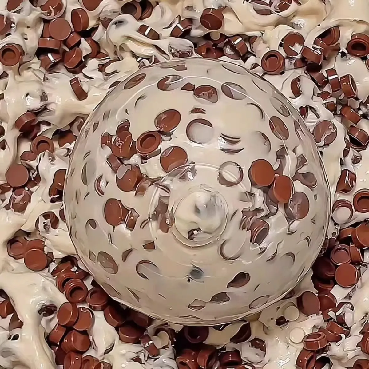 

Мультяшный строительный блок, игрушка-непоседа, ощущение масла, TPR, игрушка-мяч ручной работы, игрушка для детей