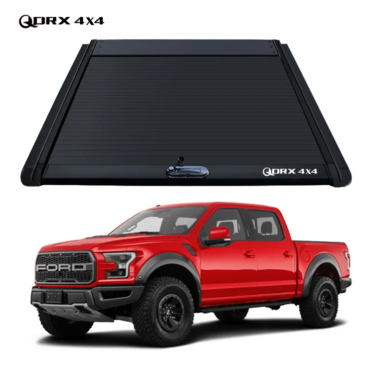 

Hard folding Aluminium tonneau cover truck bed cover for Ford Ranger F150 accessories