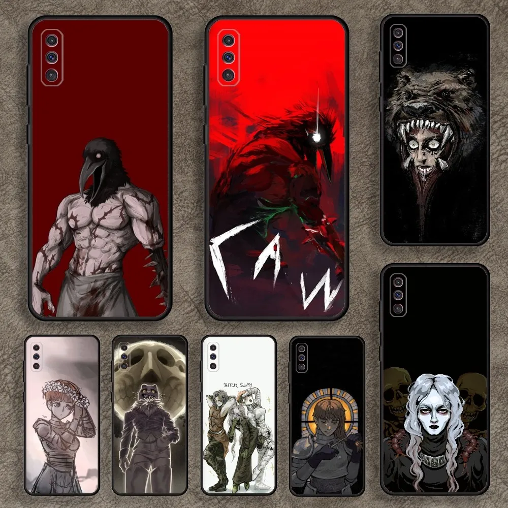 F-страх и H-голодная игра для SamsungA 91,80,73,72,71,70,53,52,51,42,41,40,32,31,30,22,21,20,13 S 4, мягкий черный Чехол