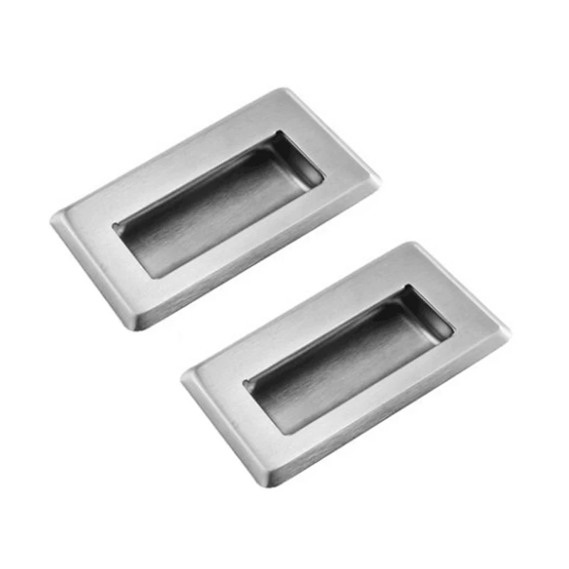 

1PCS Stainless Steel Embedded Handle Electrical Cabinet Small Handle Cabinet Drawer Modern Invisible Screw Concealed Handle