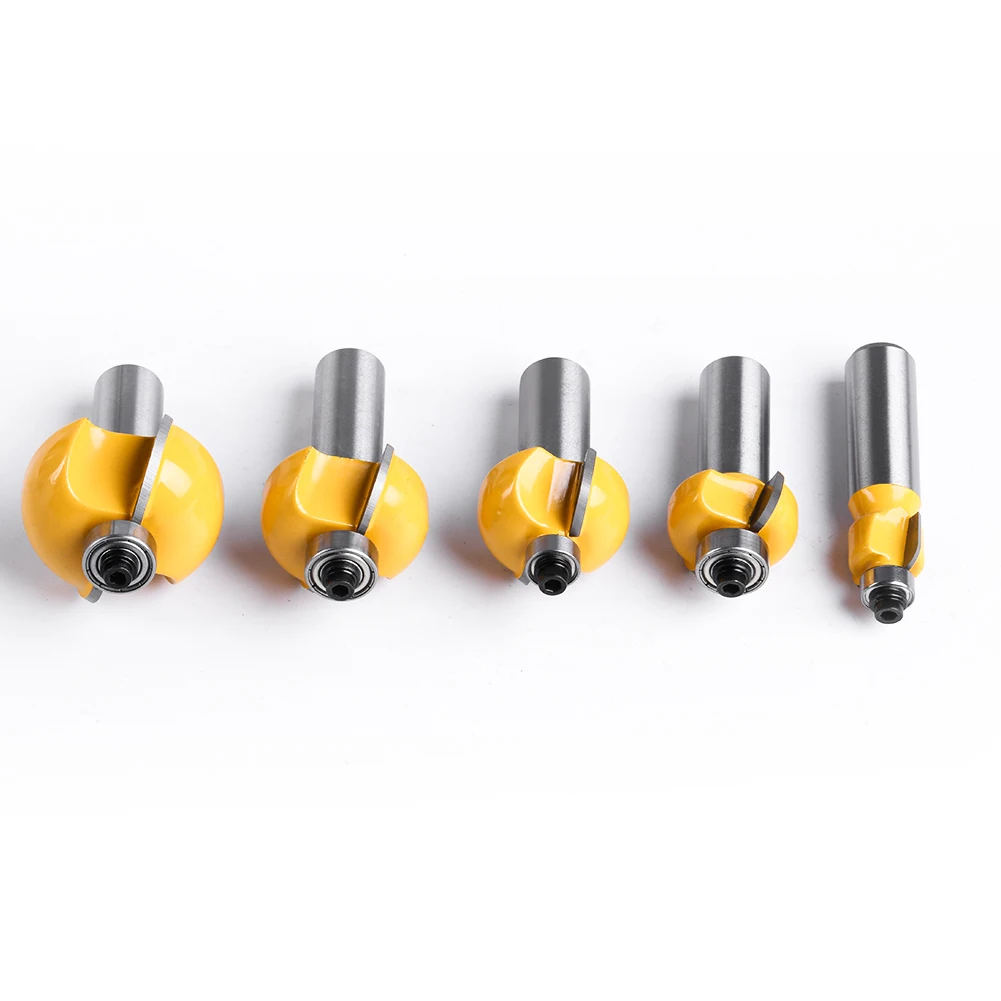 1-5pcs High Quality Cove Bit With Bearing 12mm 1/2\