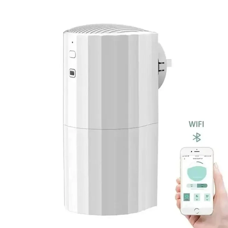 110V/220V สมาร์ทน้ํามันหอมระเหยเครื่องบลูทูธ WIFI ควบคุมกลิ่นหอม Diffuser โรงแรมห้องน้ําสํานักงาน AROMA กระจาย