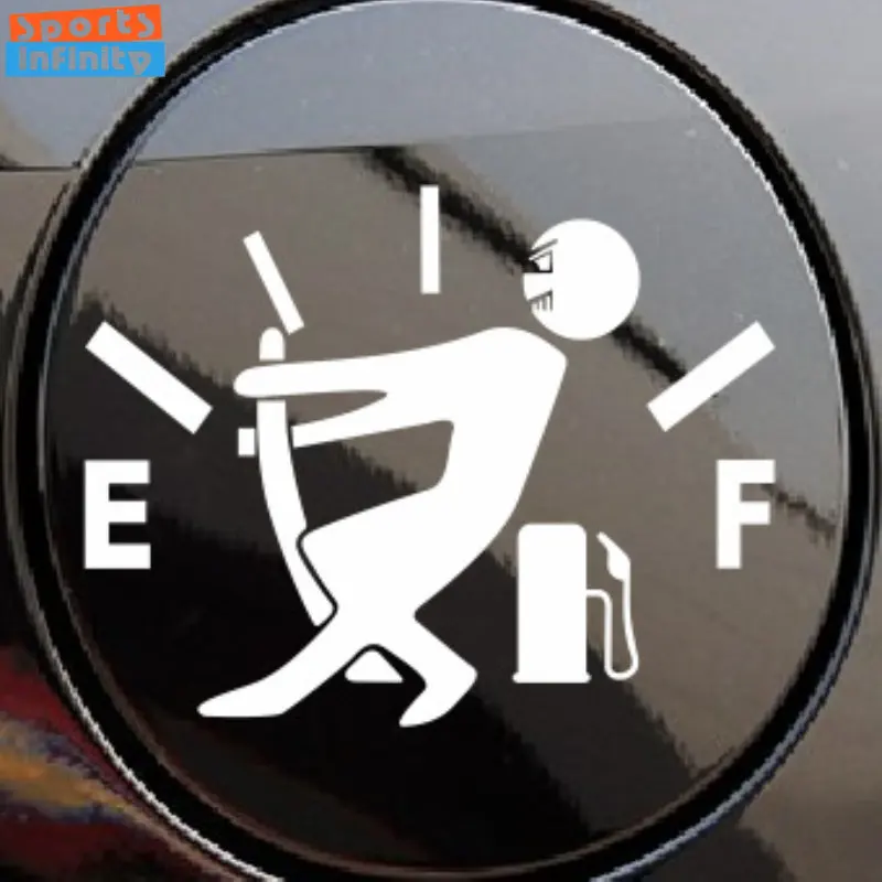 Car Sticker on Gas Tank Cap Anime Funny Decorative Sticker Film for Car Gasoline Cover Car Side Decal Decor Exterior Accessories