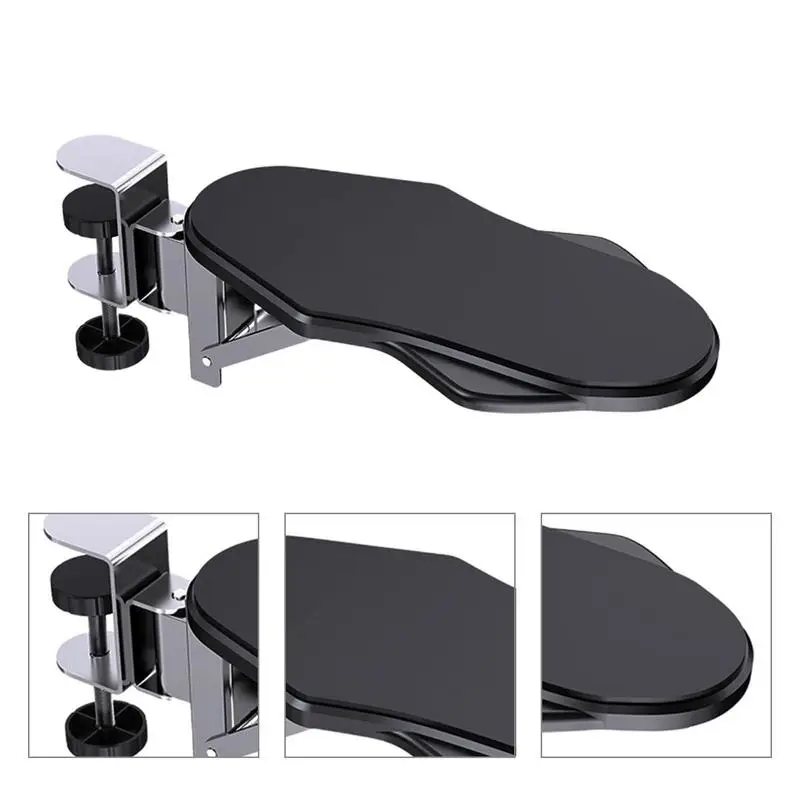 Desk Arm Rest Table Extension Platform Arm Support Ergonomically Designed Space Saving Stable Extension Wrist Pad For Desks