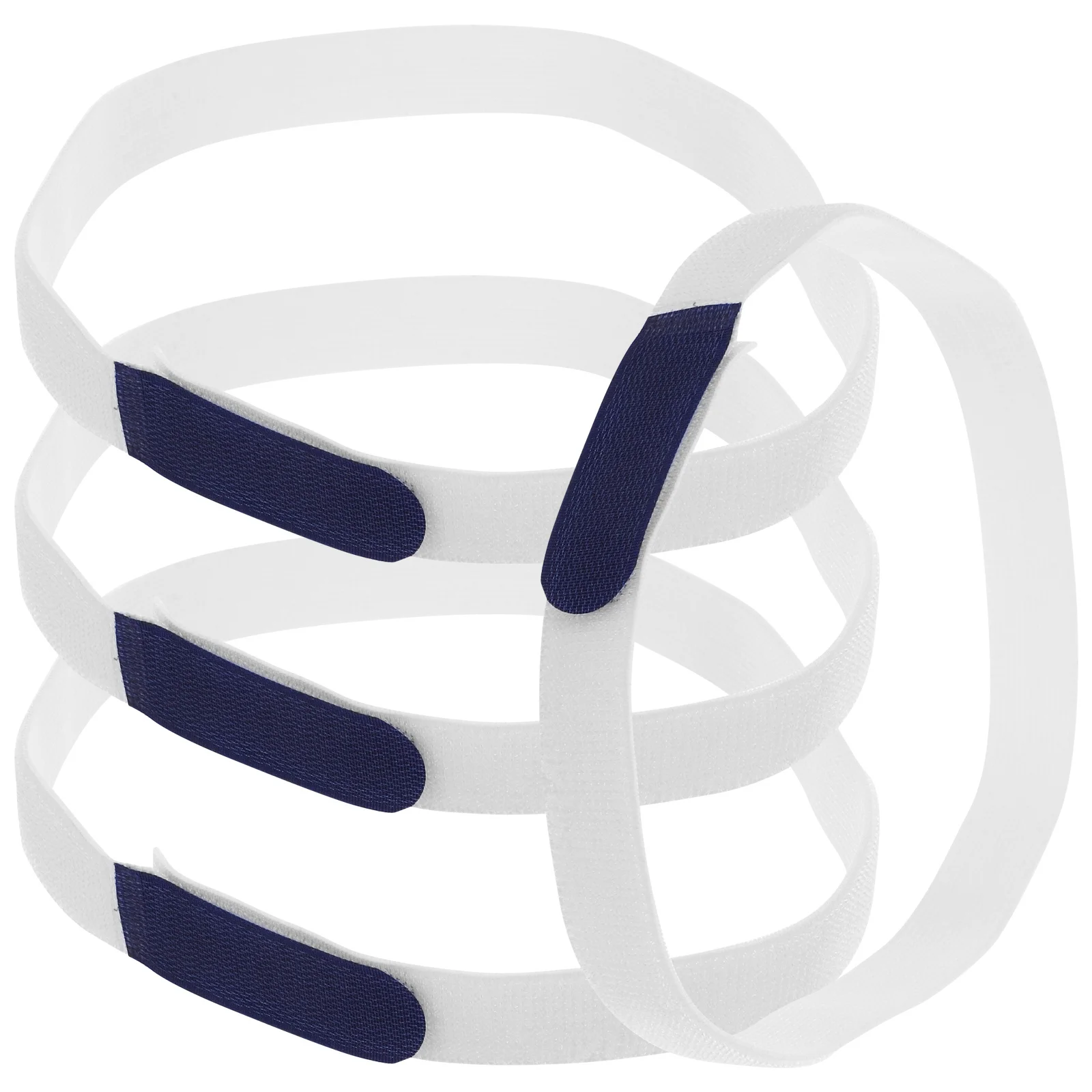 4 قطعة حزام الساق القسطرة عدم الانزلاق حزام تثبيت تصريف البول سهل الاستخدام العملي دائم حامل القسطرة تحديد حزام