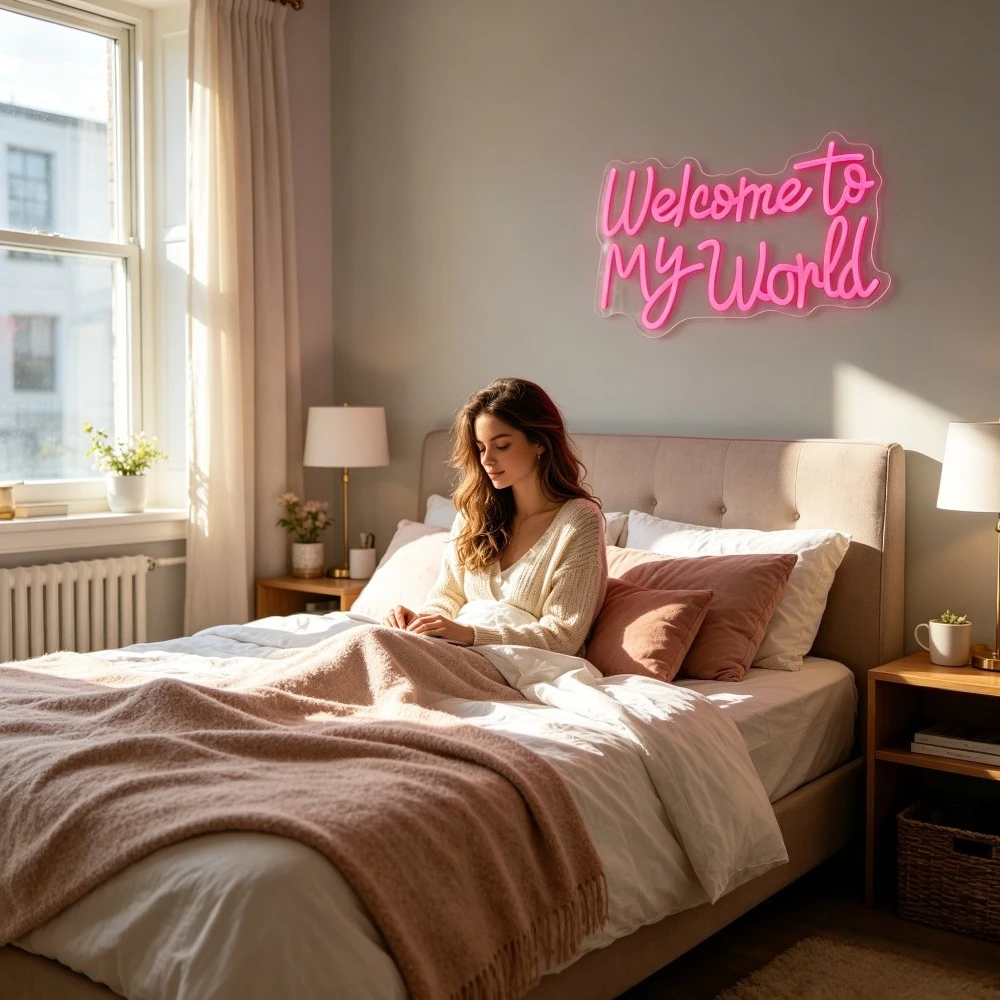 Benim Dünyama Hoş Geldiniz LED - Lighting World Decor incelemesi ve fiyatı