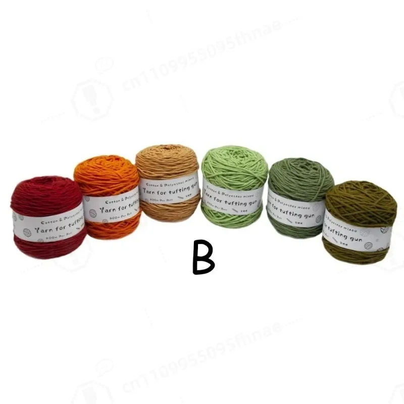 6pcs High-quality Cashmere Yarn For Knitting And Crocheting Sweaters, Woolen Pants, Gloves, Hats And DIY Handicrafts