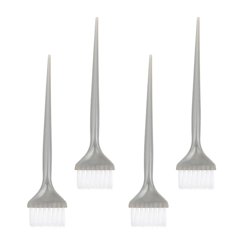 

4Pcs Professional Hair Dye Applicator Brush for Salon Spa DIY Home Coloring Tinting Foiling Highlights Hair
