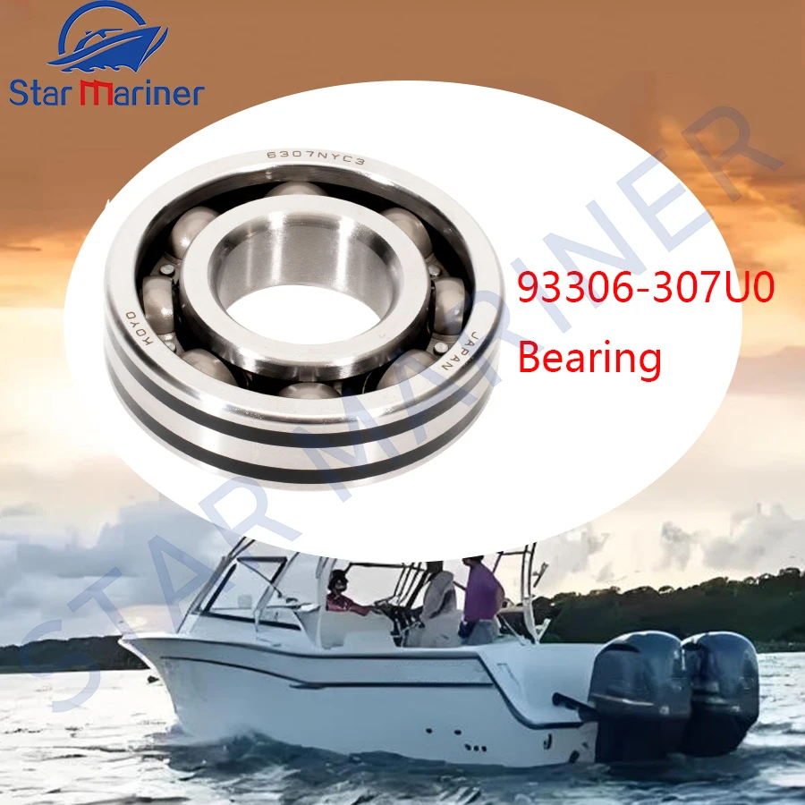 

93306-307U0 Верхний шатун подшипника для подвесного мотора Yamaha 40HP 40X 40E 40 6307 93306-307U0-00 Лодочный двигатель Заменяет детали