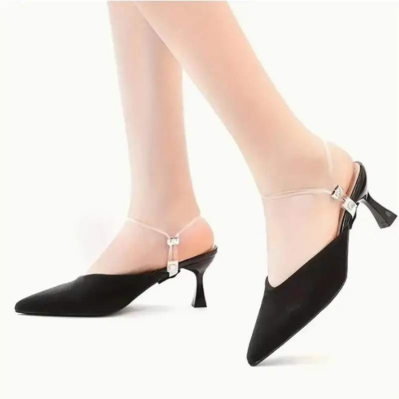 1pair High Heel Anti-Loose Straps, Anti Loose Strap for High Heels, Elastic Shoe Ankle Straps, Detachable Shoe Straps for Heels