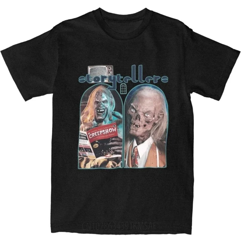 Summer Horror Storytellers Creepshow T Shirts Merchandise for Men Women 100% Cotton Novelty Tee Shirt Short Sleeve Tops