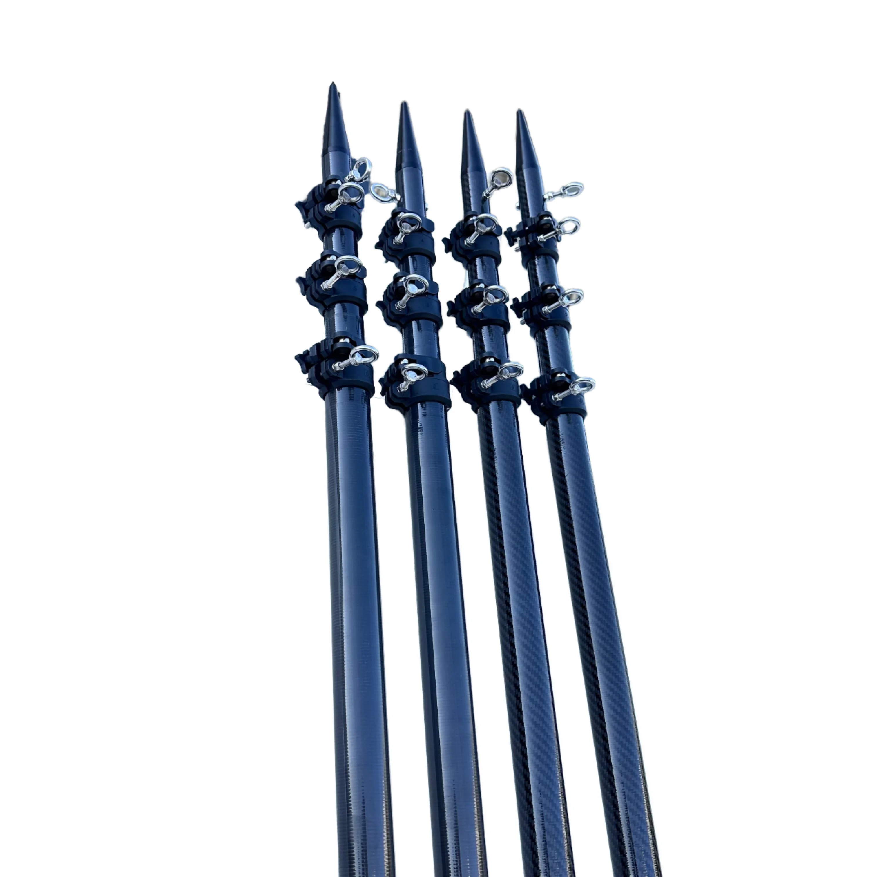 High Strength Anti-Corrosion Outrigger Pole Heavy Telescopic Boat Outriggers for Saltwater Freshwater Fishing