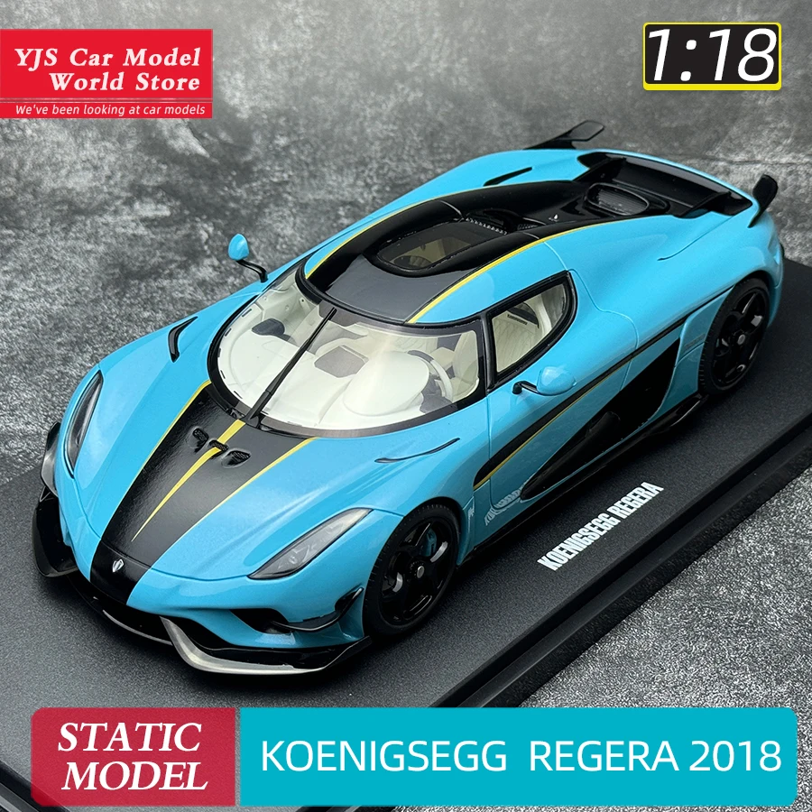 

GT Spirit 1:18 для Koenigsegg REGERA ABS модель автомобиля статический подарок на день рождения Модель спортивного автомобиля