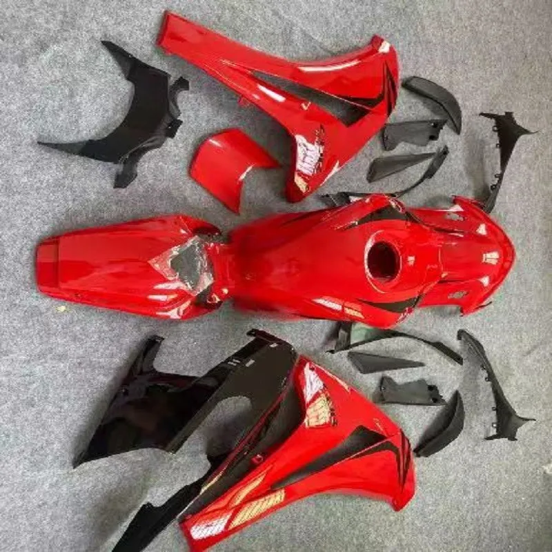 Motorcycle Fairing Kit Fit for CBR1000RR 08-11 CBR1000 2008 2009 2010 2011 Fairing red BLACK