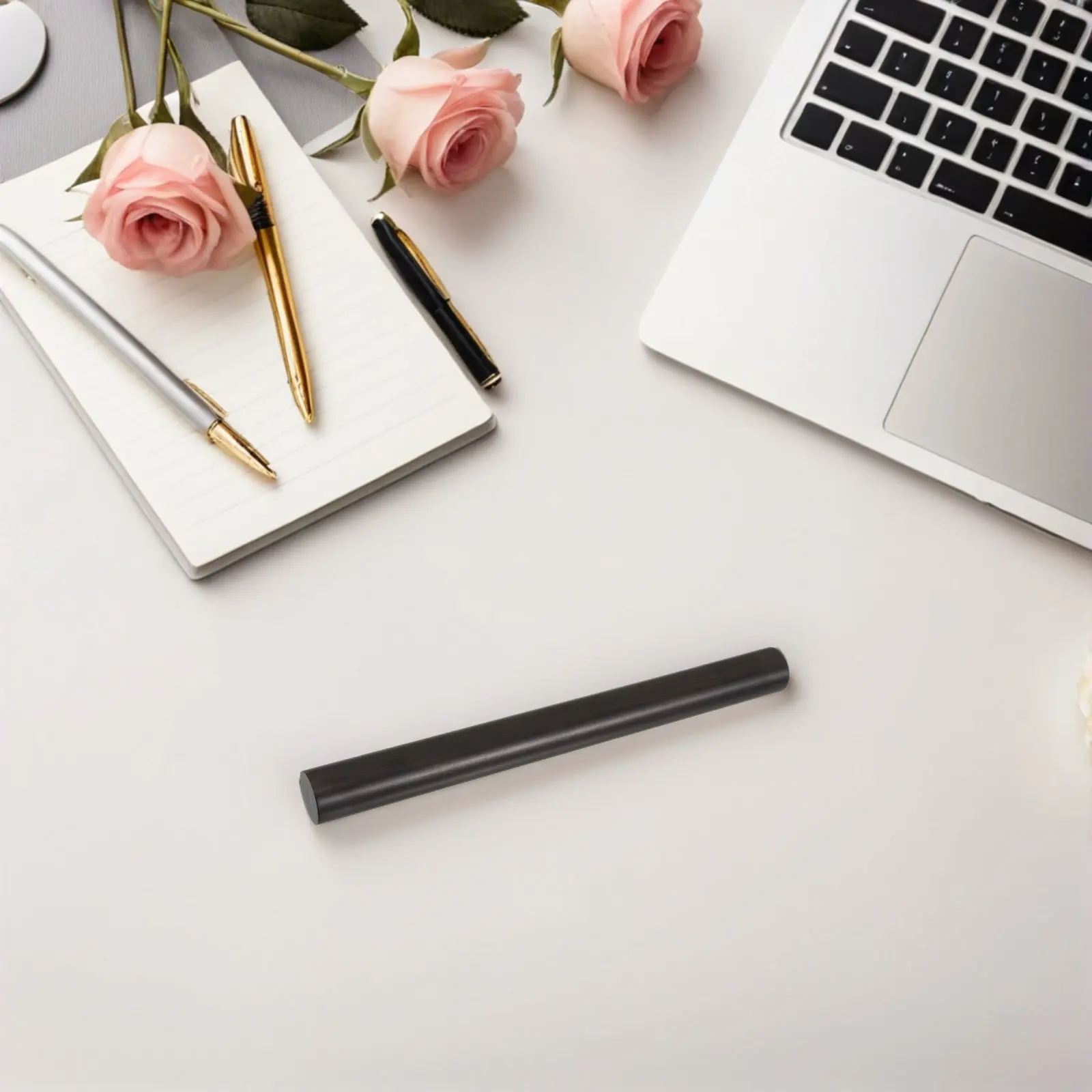 

Коробка для благовоний из эбенового дерева 9,25x0,9 дюйма, герметичный тубус для хранения, держатель для ароматерапии для дома, йоги, чайной комнаты, декора