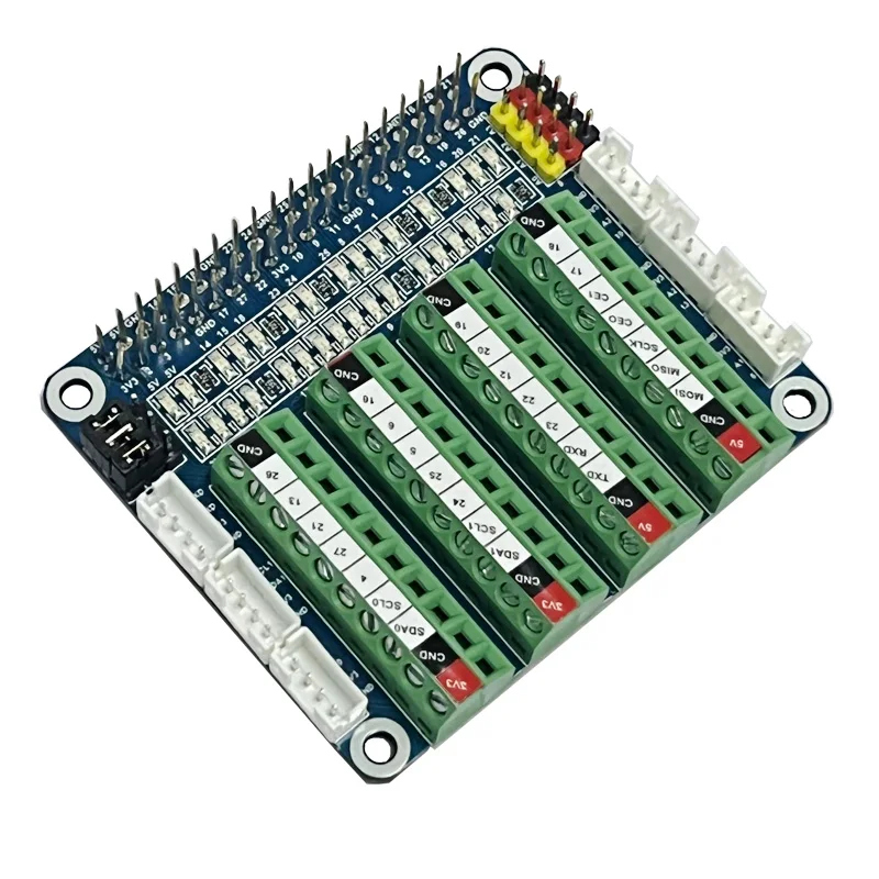 Raspberry Pi PCF8591 expansion board LED GPIO IO test ADC/DCA Sensor Beginner board