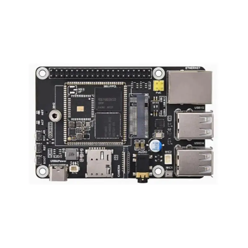 

Новая встроенная плата разработки Shown-Pico Pi A RV1106 Linux, 256 МБ DDE3L, 1TOPS, вычислительная мощность без модуля WIFI и 4G