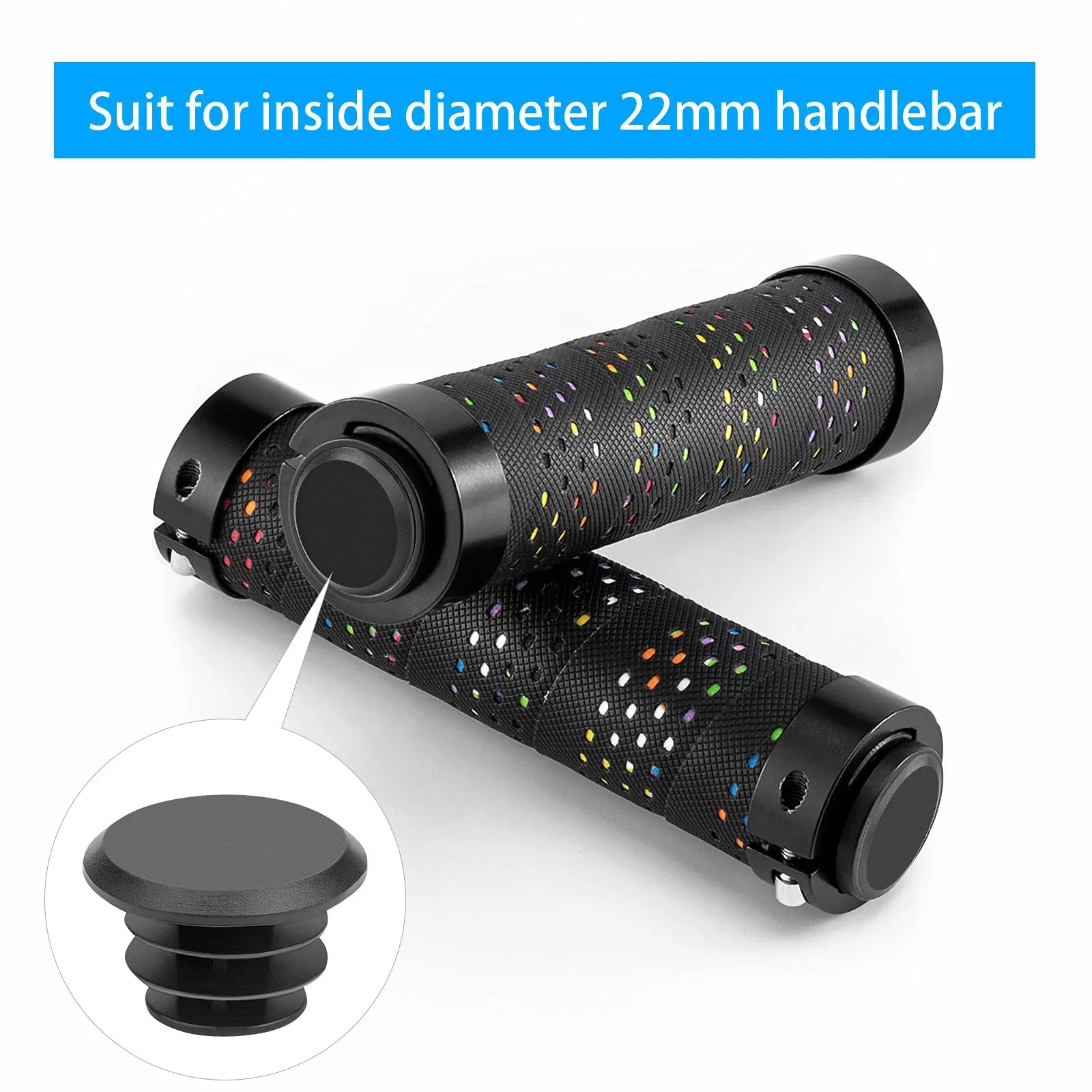 

FSTE-50 шт., заглушки для руля горного велосипеда, концевые заглушки для руля шоссейного велосипеда MTB, колпачки на руль, пластиковые заглушки для руля, концевые заглушки