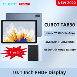 Cubot-Tablet TAB 30 con Android 11, 4GB + 128GB, pantalla FHD de 10,1 pulgadas, 6580mAh, SIM Dual, 4G, LTE, WIFI, GPS, ligera