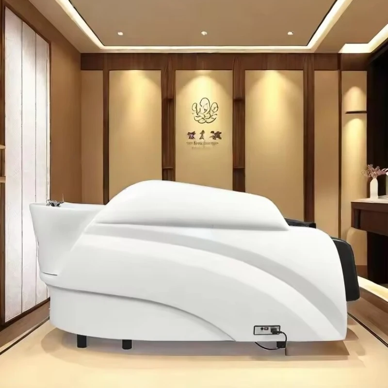 Hair Spa Machine Japanese Scalp Treatment Water Bed Aesthetic Chair Products For Salon Nursing Shampoo Thai Pedicure Foot Salons