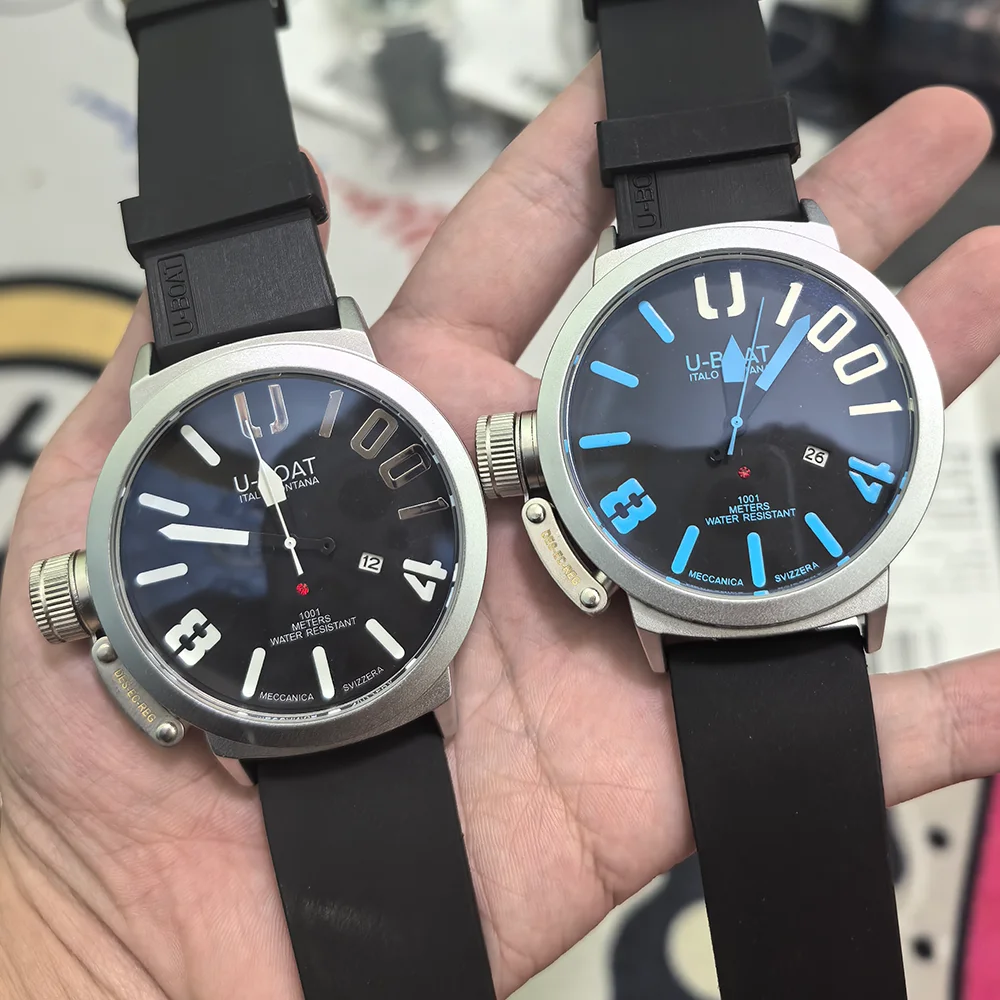 

2025 New Nice Hot Sale Top Quality U-BOAT Brand Watches For Mens Multifunction WristWatch Fashion Business Sport AAA Male Clocks