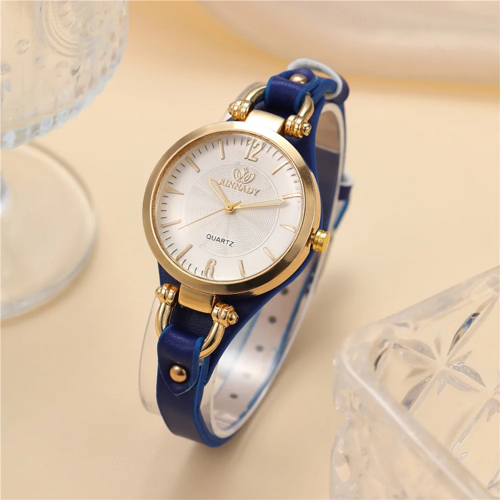 Fashion Small Dial Women Watches Casual Leather Strap Analog Quartz Wristwatch Girls Clock Reloj Mujer image 5