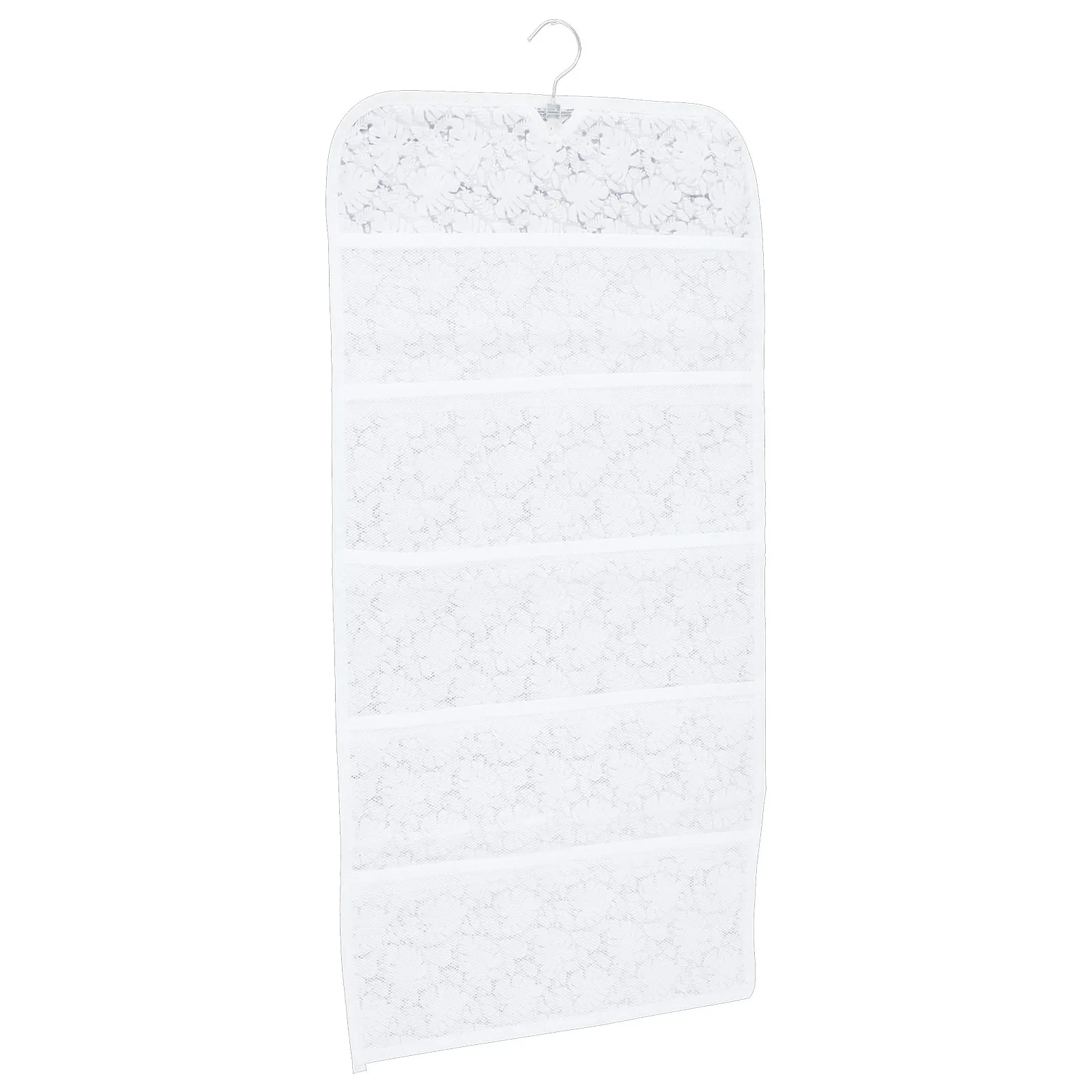 

18 Pockets Hanging Organizer Bag for Sock Underwear Storage White Wall Door Sockbag Baby Room Bedroom Bathroom Kitchen