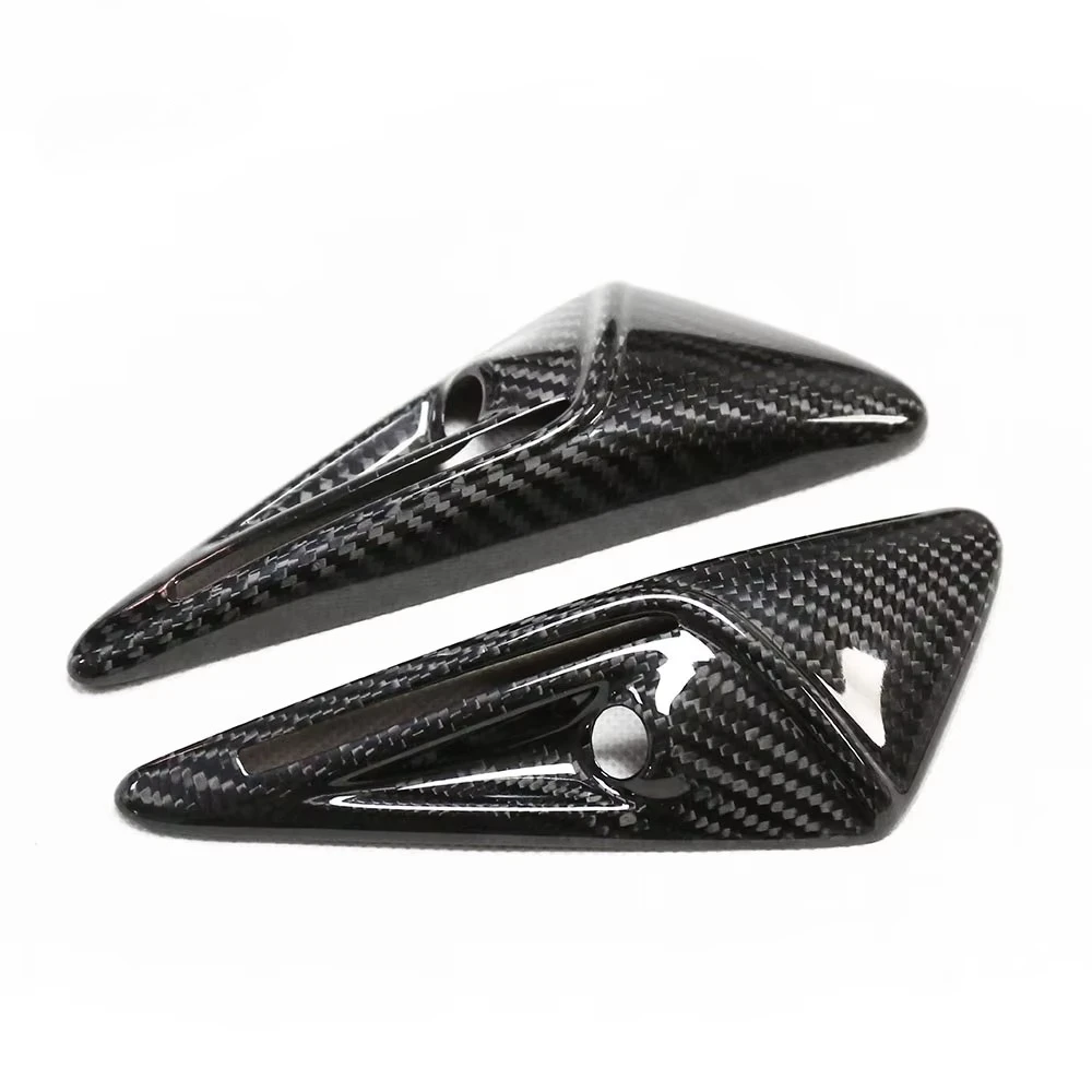 

Carbon fiber turn signal full cover side camera cover for Model 3/Y/X/S dry type carbon fiber turn signal side camera full cover