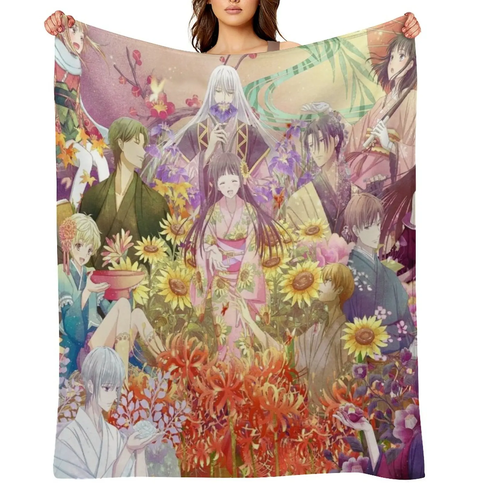 

Eden 2 Throw Blanket Bed Fashionable Soft Plaid Luxury Decorative Sofa Blankets