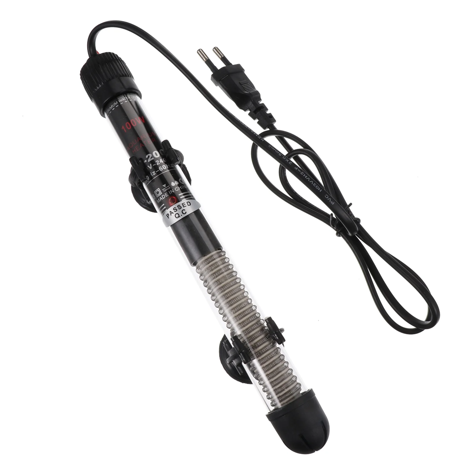 

Constant Temperature Heating Rod Aquarium Fish Tank Adjustable 20C Glass Heater Safe Explosion Proof Water Stable Pet