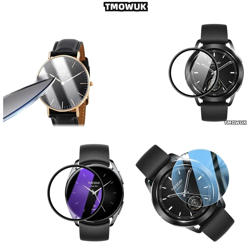 

For Xiaomi Watch S1 S3 Pro S4 Sport 9H Hardness Screen Tempered Glass Protector: HD Anti - Scratch Ultra - Thin Film