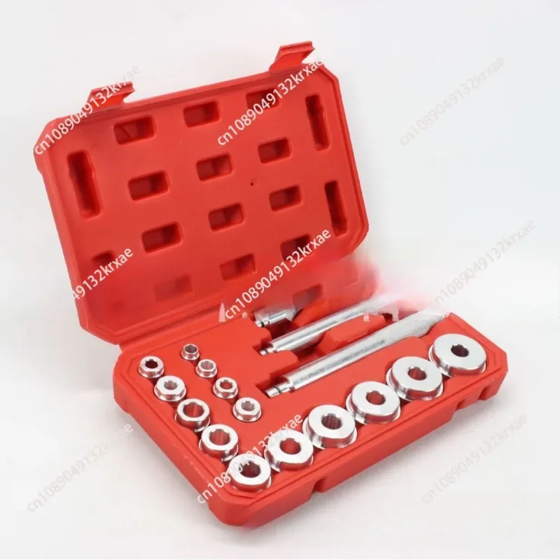 

17 PCS Wheel Bearing Race Seal Bush Driver Master Aluminum Axle Auto Set Bearing Oil Seal Install tool