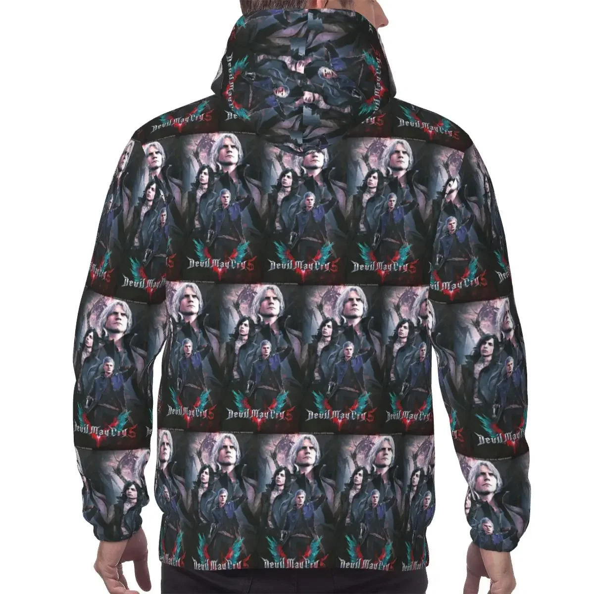 Vergil From The Devil May Cry Seri Hoodie Hip Hop Pullover Autumn Winter Men's Women's Sweatshirt Long Sleeve Tops