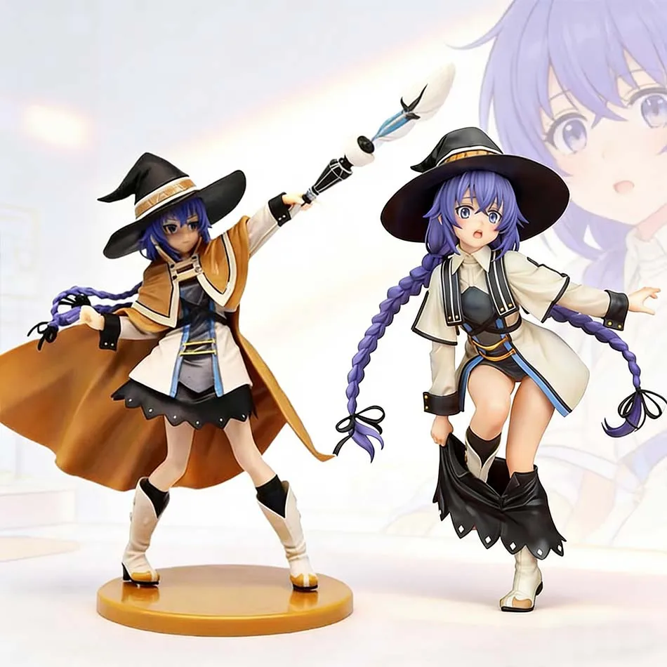 25 cm große Magierfigur Roxy Migurdia aus dem Anime Mushoku Tensei: Jobless Reincarnation, PVC-Sammelfigur für Erwachsene, Modellpuppe, Spielzeug
