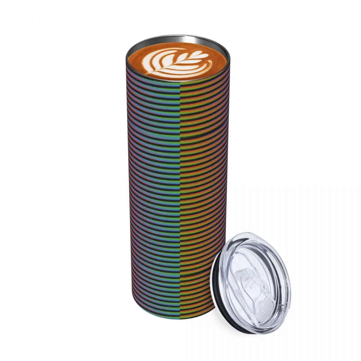 Carlos Cruz Diez Venezuela Stainless Steel Tumbler Vacuum Insulated Mug Thermal Cold Cup Straw With Lid 20oz