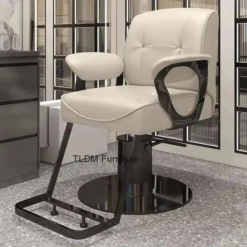 

Красота, модные парикмахерские стулья, удобные эргономичные простые элегантные кресла для салона, современная скандинавская мебель для салона Sillon Para Barberia