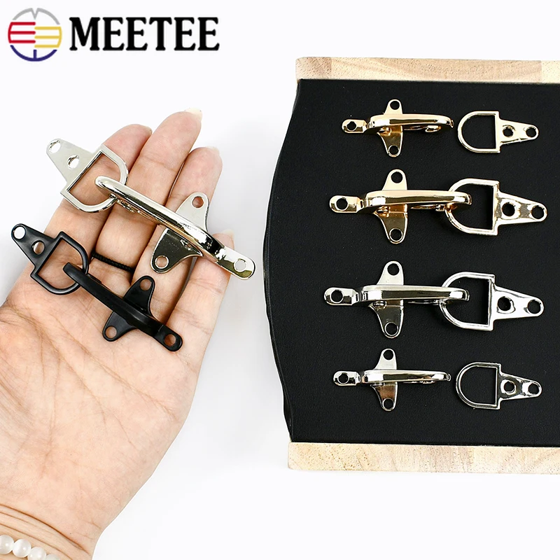 

2/5Pcs Coat Snap Clip Buckle Jacket Button Belt Lobster Clasp Garment Metal Buckles Bag Strap Connector Hook Sewing Accessories