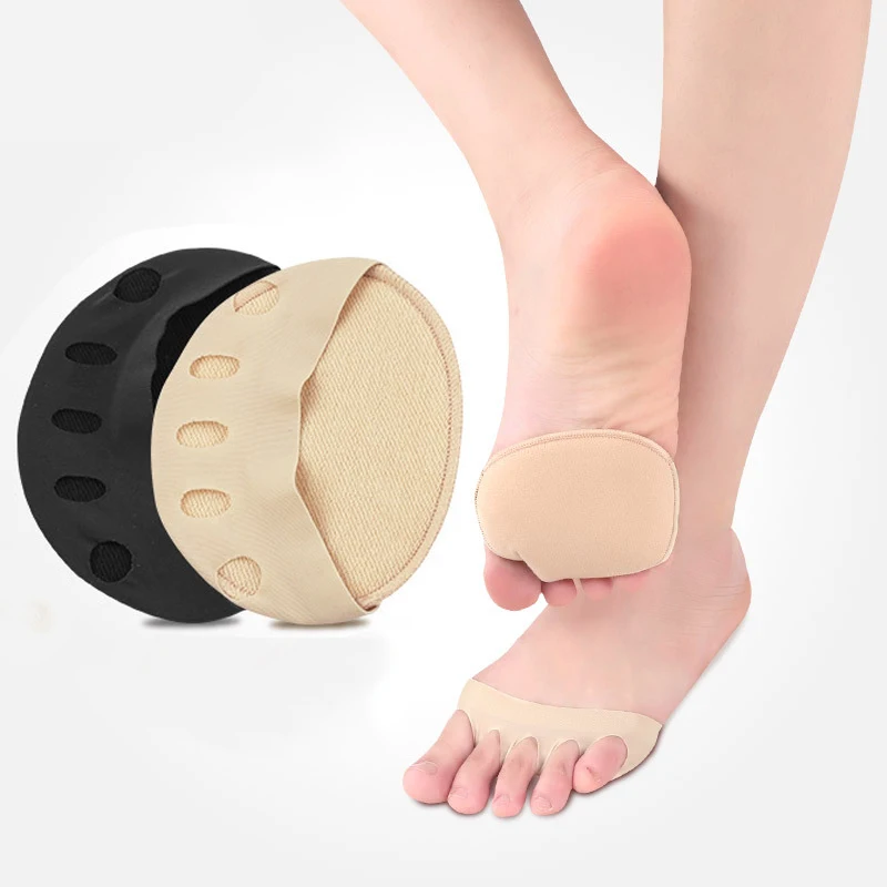 Honeycomb Fabric Forefoot Pad, Feet Pads, Toes and Arches Protected Foot Support, Foot Care Tool, High Heels Half Insoles