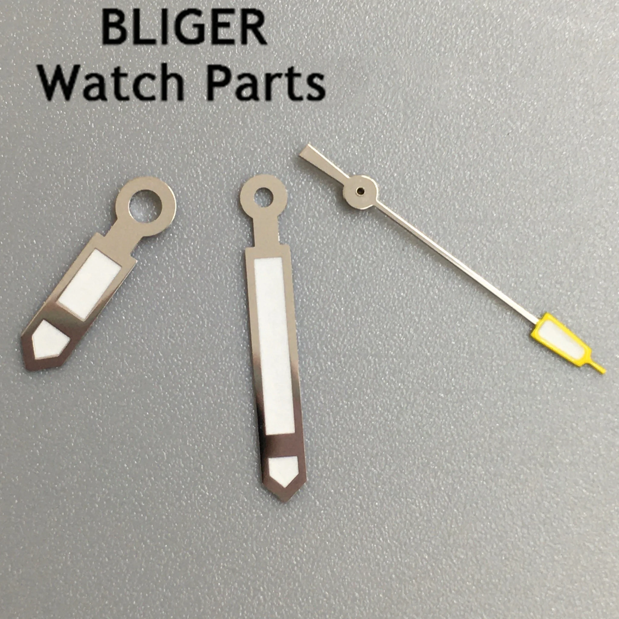 BLIGER green luminous watch hands fit NH35 NH36 ETA 2824 2836 Miyota 8205 8215 821A Mingzhu DG2813 3804 Movement