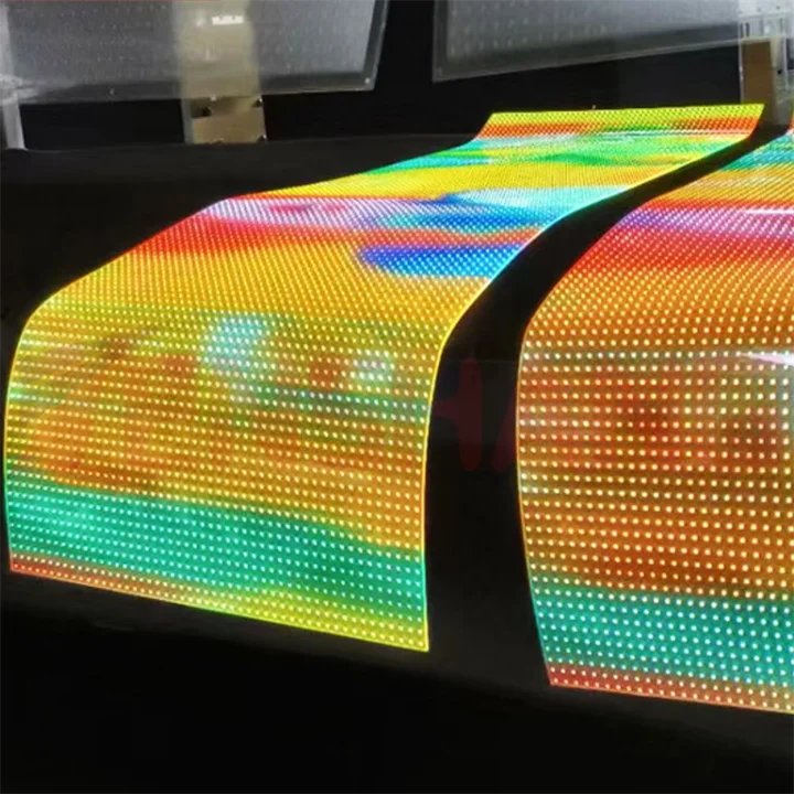 Ultra Thin 90% High Transparent Hologram Led Screen Display Transparente Video Wall Panel for Glass Windows