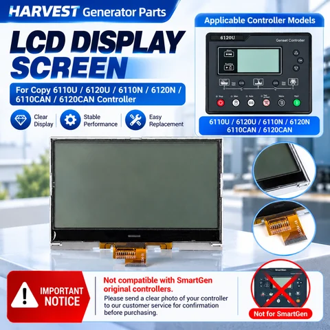 LCD Display Diesel Generator Controller for SmartGen HGM6110N/HGM6120N/6110U/6120U