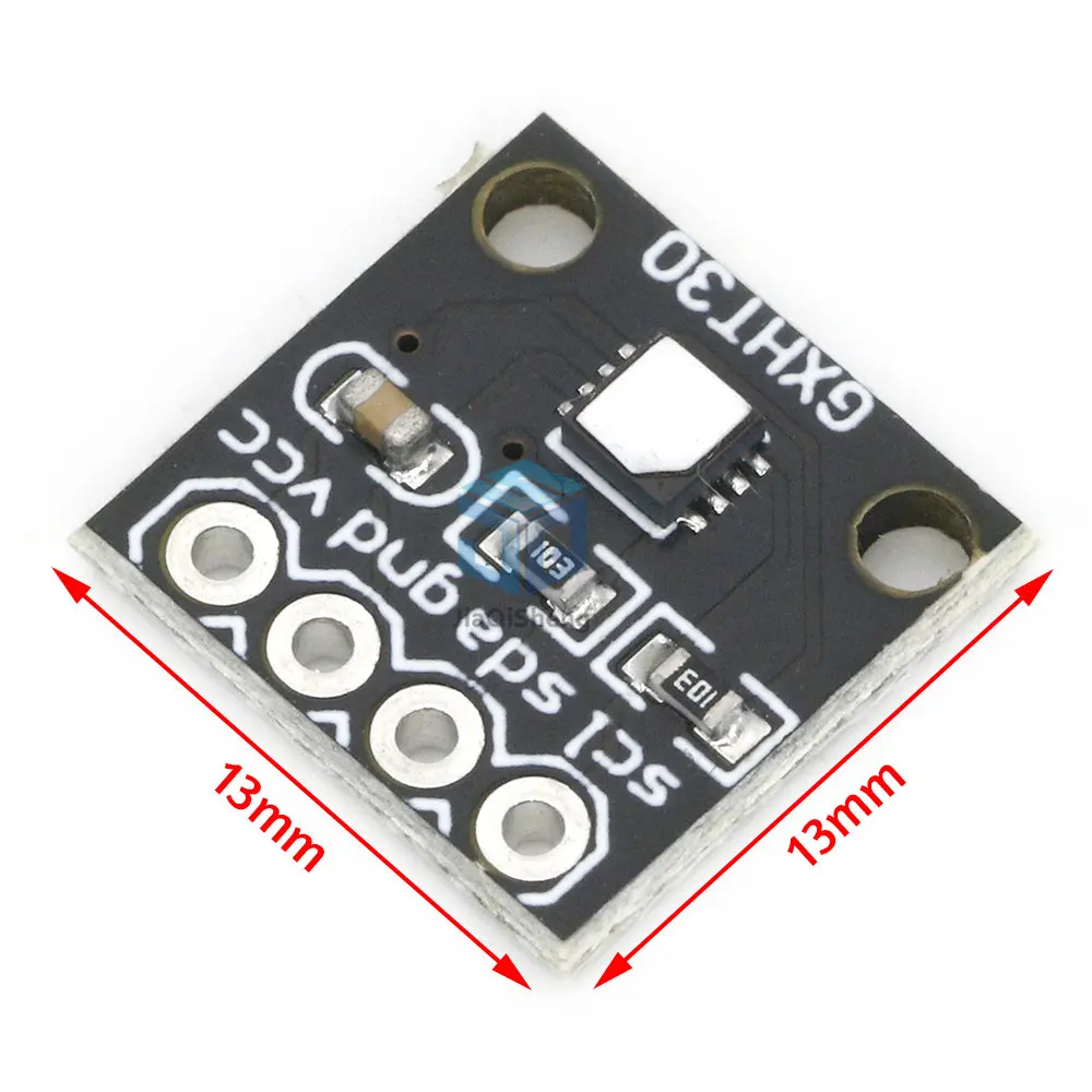 GXHT30 Temperature Humidity Sensor Module Microcontroller IIC I2C Breakout Weather Compliant Compatible SHT31 SHT30 For Arduino