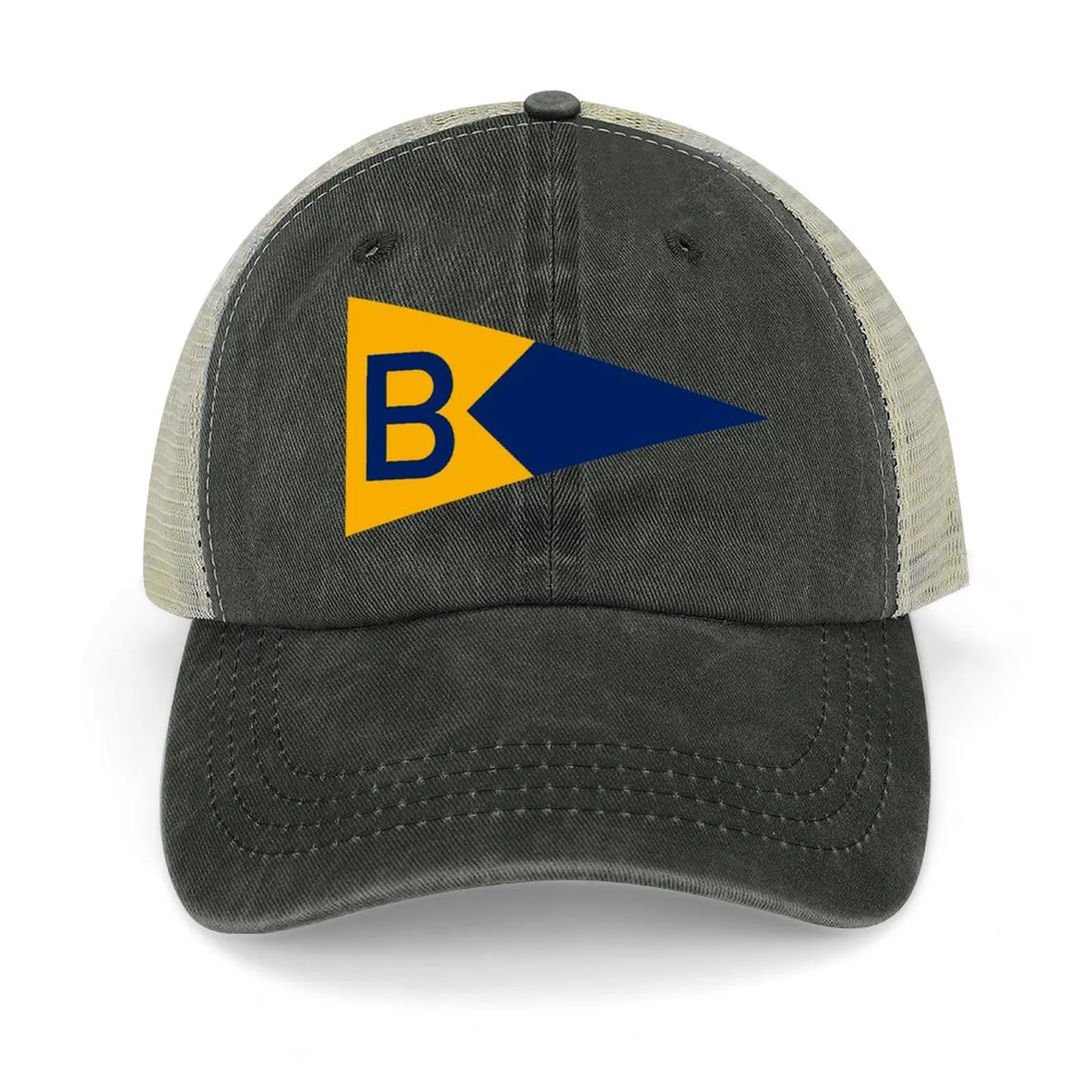 

BIHSS Sailing Burgee Baseball Cap sailor cap for men Sunscreen black Man Women's