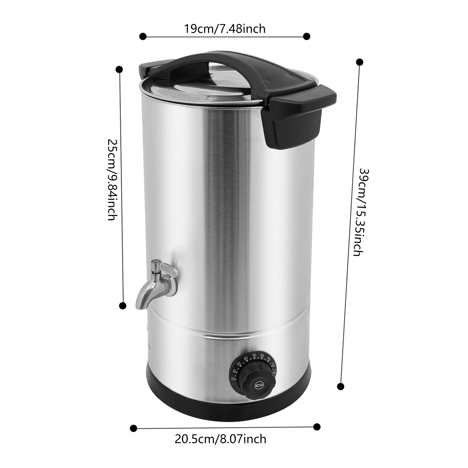 8L/10L/12L/15L Wax Smelter voor het maken van kaarsen, 1.8KW Elektrische Wax Melt Oven Roestvrijstalen Wax Smeltkroes Wax Warmer Machine Kit