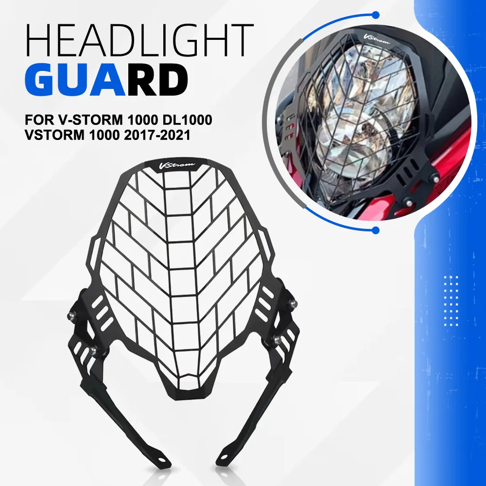 

Head Light Guard FOR SUZUKI V-STORM 1000 DL1000 VSTORM 1000 2017 2018 2019 2020 2021 Motorcycle Headlight Protector Grill Guard