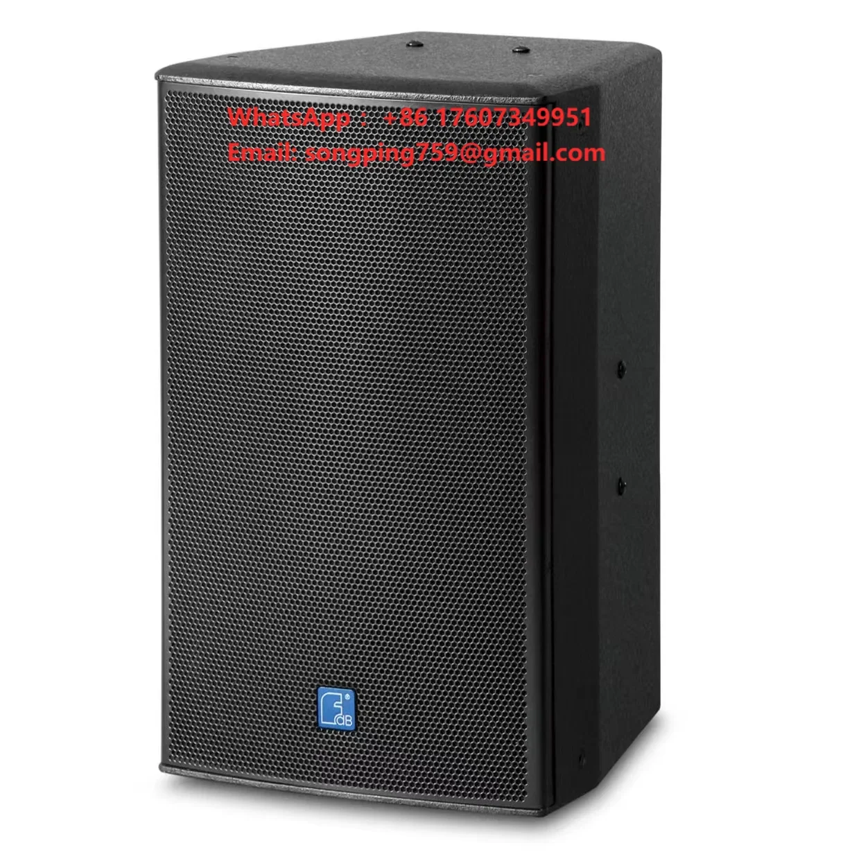 FDB Audio KR12 Single 12' Two-way Full Range Speaker Cabinet Designed for KTV Rooms