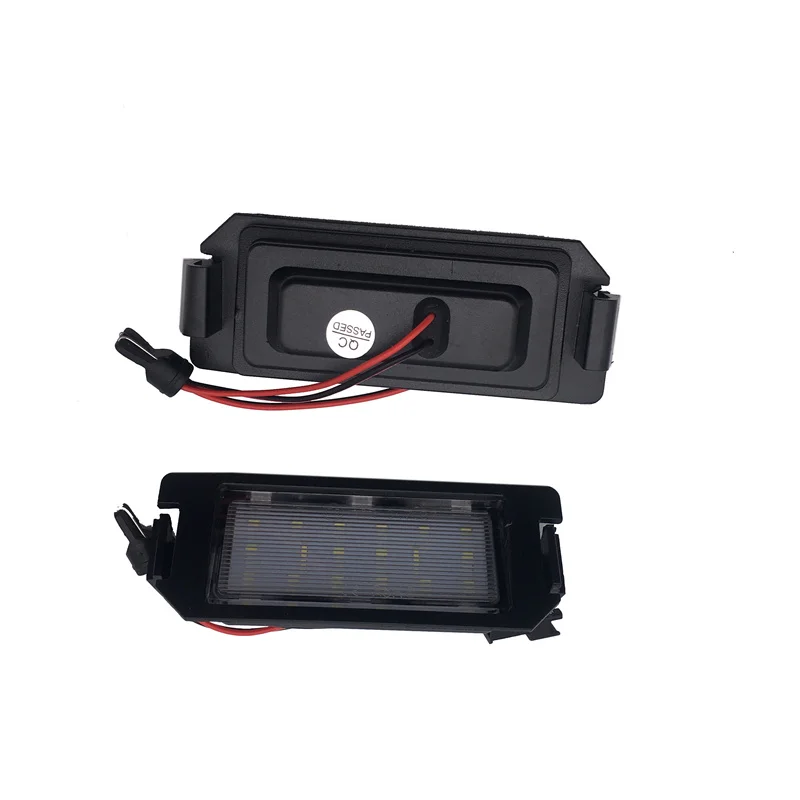 2PCS LED License plate light For Hyundai I20 Veloster FS XG 30 Terracan HP Coupe GK 12V White No error For Kia Picant