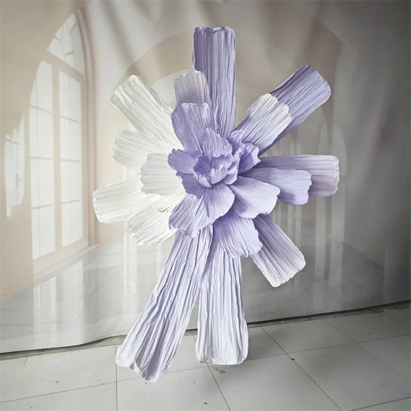 

【2026】Гигантская инсталляция из шелковой органзы для свадебного фона, реквизит для фотосъемки, декор